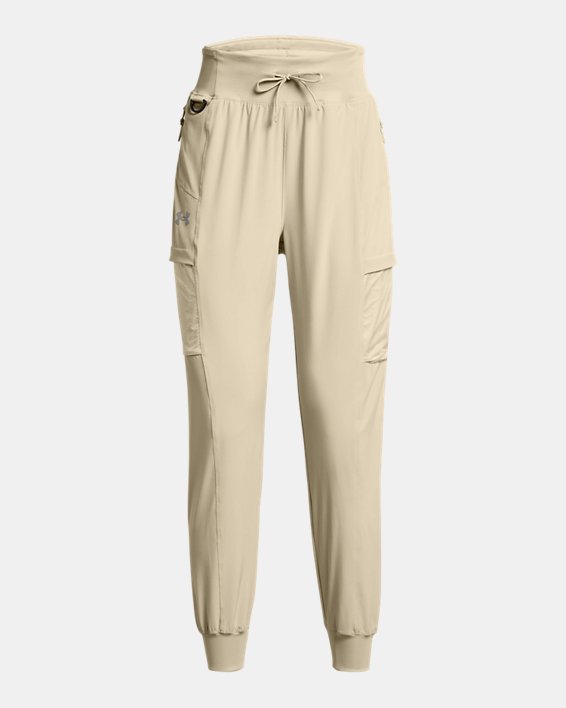 Women's UA Launch Trail Pants in Brown image number 6